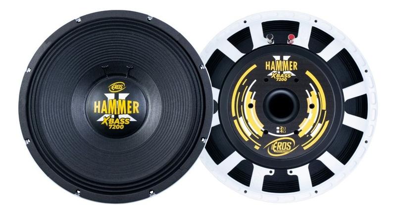 Woofer 15 Eros Hammer X-Bass 7200 3600 Watts RMS / 7200 Watts